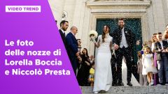 Le foto delle nozze di Lorella Boccia e Niccolò Presta