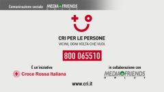 Mediafriends con Croce Rossa Italiana