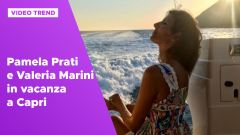 Pamela Prati e Valeria Marini in vacanza a Capri
