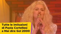 Tutte le imitazioni di Paola Cortellesi a Mai dire Gol 2000