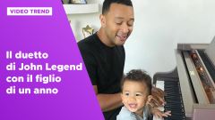Il duetto di John Legend con il figlio di un anno