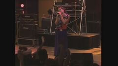 I Litfiba sul palco di Rock Targato Italia nel 1987
