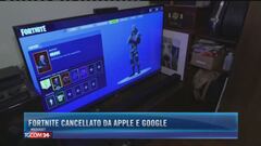 Fortnite cancellato da Apple e Google