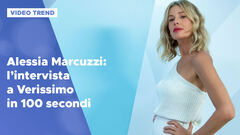 Alessia Marcuzzi: l'intervista a Verissimo in 100 secondi