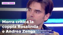 Massimiliano Morra critica la coppia Rosalinda Cannavò - Andrea Zenga