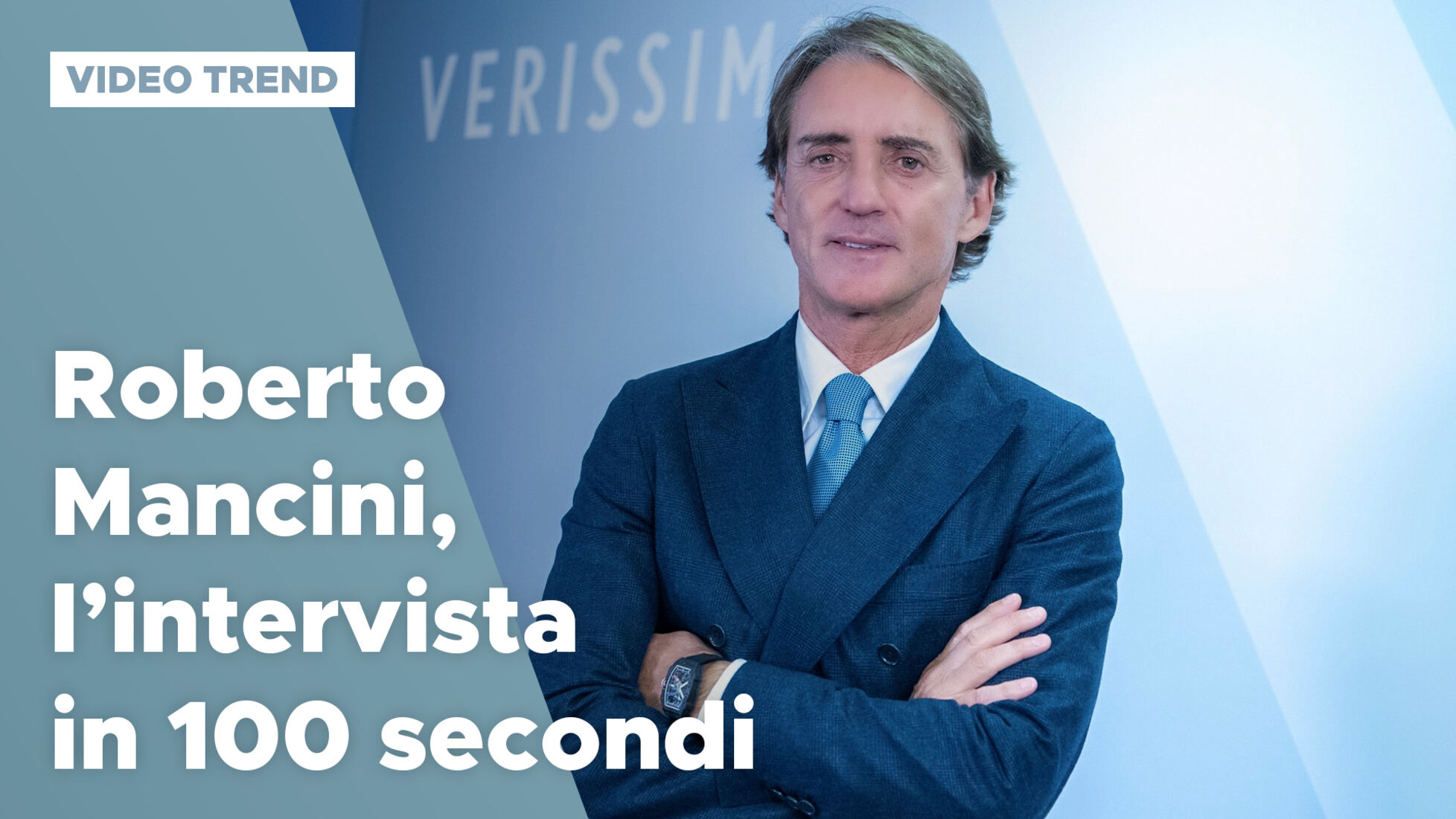 Mancini a Verissimo: Vialli è in forma. Abbiamo molte cose da fare insieme