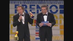 Mike Bongiorno vince il Telegatto per il Miglior quiz del 1991
