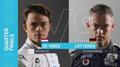 E-Prix Mexico: Duel 1 De Vries VS Lotterer