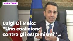 Luigi Di Maio: "Serve una coalizione contro gli estremismi"