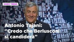 Antonio Tajani a Zona Bianca: "Credo che Berlusconi si candiderà"