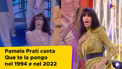 Pamela Prati balla Que te la pongo, da Scherzi a parte '94 al Grande Fratello Vip '22