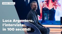Luca Argentero, l'intervista in 100 secondi
