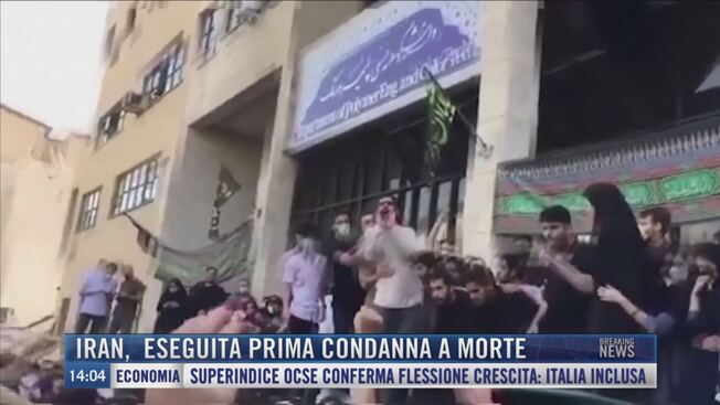 Breaking News delle 14.00 | Iran, eseguita prima condanna a morte