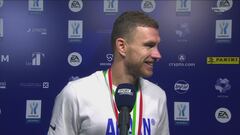 Dzeko: "Festeggiamo, poi testa ad Empoli"