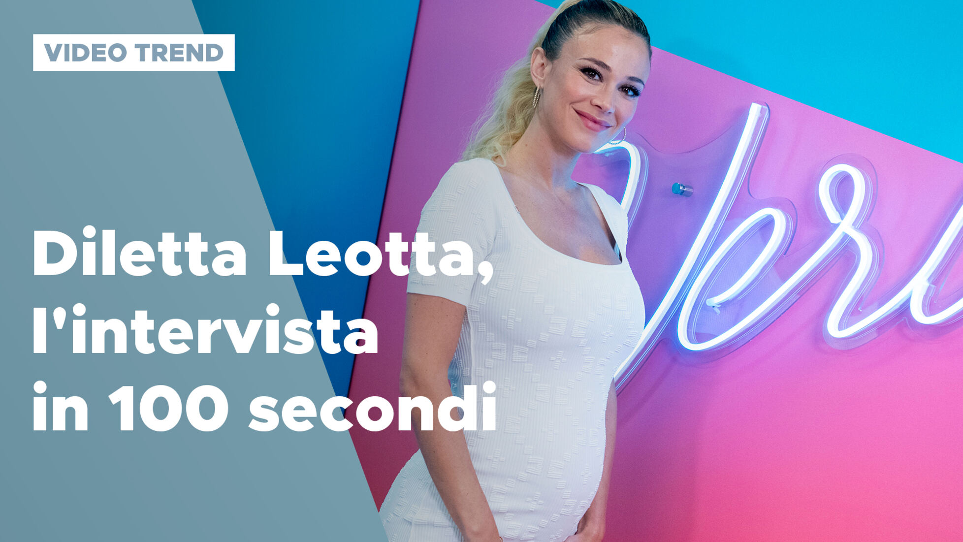 Diletta Leotta: Spero di essere una buona mamma