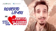 Roberto Lipari per "La Partita del Cuore per la Romagna"