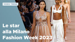 Le star alla Milano Fashion Week 2023