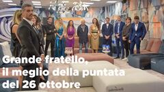 Grande Fratello, il meglio della puntata del 26 ottobre