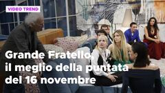 Grande Fratello, il meglio della puntata del 16 novembre