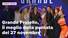 Grande Fratello, il meglio della puntata del 27 novembre