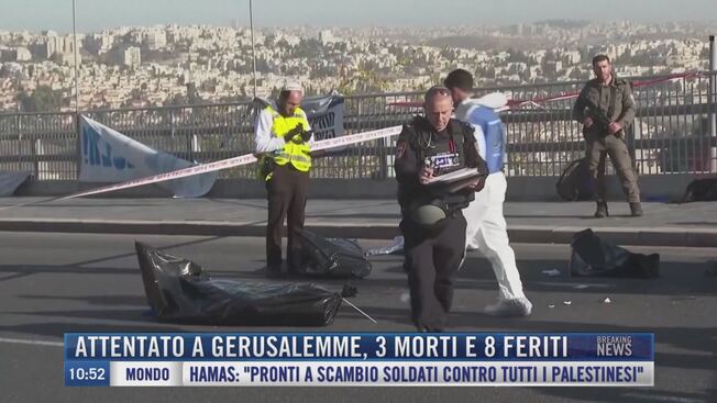 Breaking News Delle 11.00 | Attentato Gerusalemme, 3 Morti E 8 Feriti