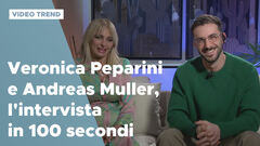 Veronica Peparini e Andreas Muller, l'intervista del 17 febbraio in 100 secondi