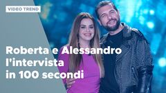 Roberta Di Padua e Alessandro Vicinanza, l'intervista in 100 secondi