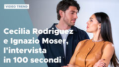 Cecilia Rodriguez e Ignazio Moser, l'intervista del 9 marzo in 100 secondi