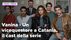 Vanina - Un vicequestore a Catania, il cast della serie