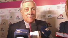 Tajani: "Il Giro è simbolo d'Italia"
