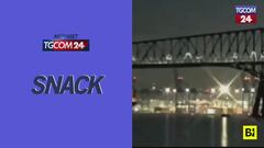 Ponte Baltimora, il time-lapse del crollo &egrave; impressionante