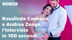 Rosalinda Cannavò e Andrea Zenga, l'intervista in 100 secondi
