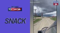 L'impressionante tornado che ha attraversato l'Iowa