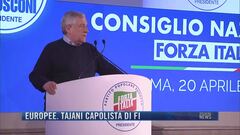 Breaking News delle 21.30 | Europee, Tajani capolista di FI