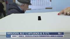 Breaking News delle 14.00 | Basilicata, alle 12 affluenza al 9,12%