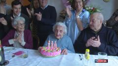 Piacenza, nonna Dede compie 110 anni: "Vivo bene"