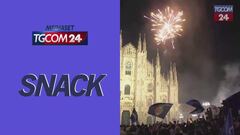 Inter, fuochi d'artificio in piazza Duomo