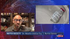 Covid, Matteo Bassetti a Tgcom24: vaccino AstraZeneca ritirato? E' vecchio e non aggiornato