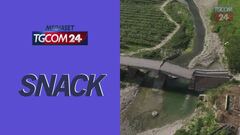 Modigliana, un anno dopo ancora inagibile il ponte crollato durante l'alluvione in Emilia-Romagna