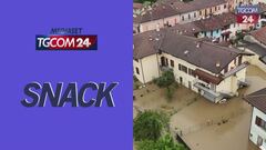 Maltempo in Nord Italia, le inondazioni nel Lodigiano viste dall'alto