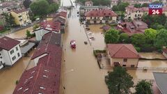 Gessate e Bellinzago sommerse: l'alluvione vista dal drone
