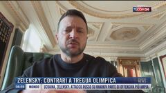 Breaking News delle 14.00 | Zelensky: contrari a tregua olimpica