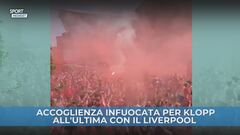 Liverpool: accoglienza da brividi del popolo di Anfield per Klopp
