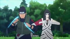 Kurenai Yuhi combatte insieme a Naruto