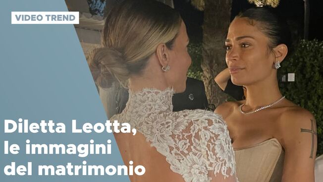 Diletta Leotta, le immagini del matrimonio con Loris Karius