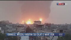 Breaking News delle 17.00 | Israele, missili Houthi su Eilat e nave Usa