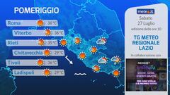 Tg Meteo Regionale Lazio
