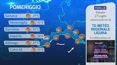 Tg Meteo Regionale Liguria