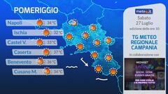 Tg Meteo Regionale Campania