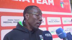 Andy Diaz: &ldquo;La medaglia è per ringraziare l&rsquo;Italia"